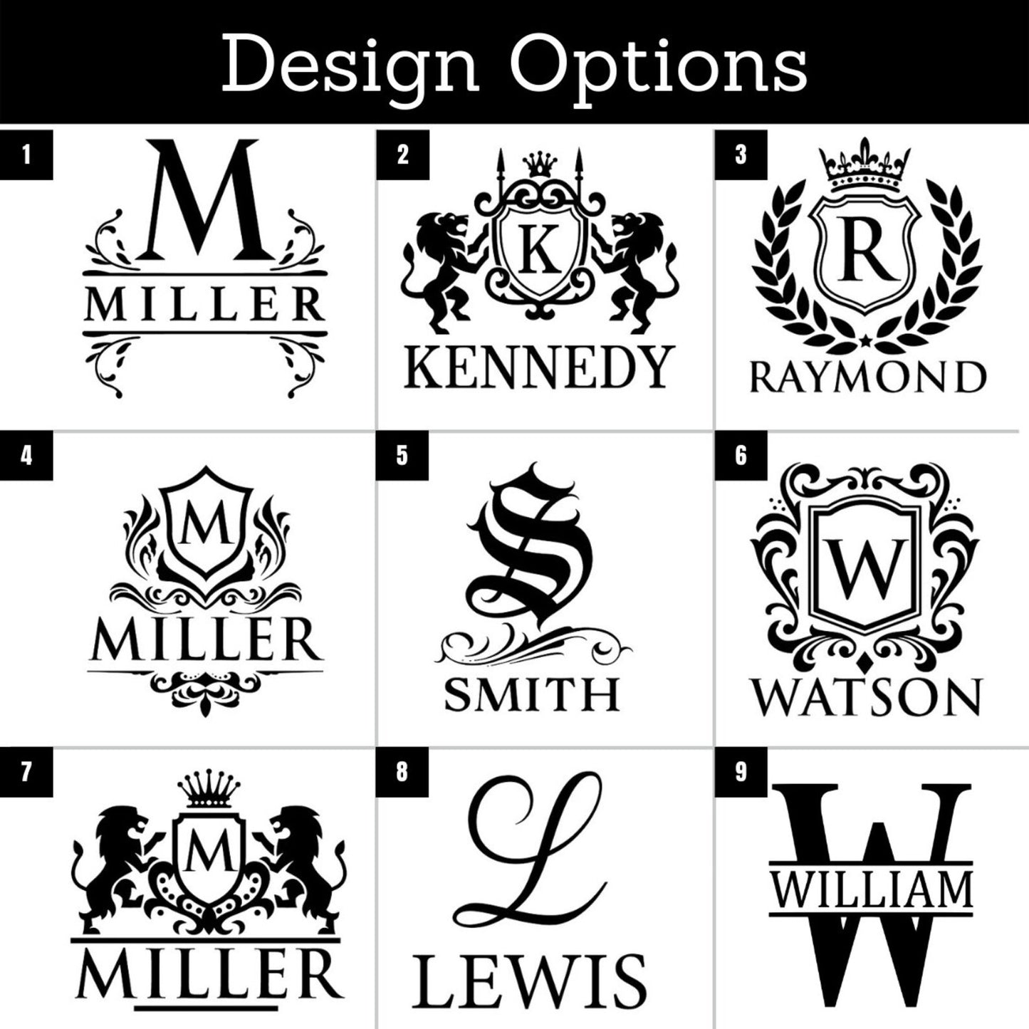 Custom Monogram Cigar Holder Whiskey Glass