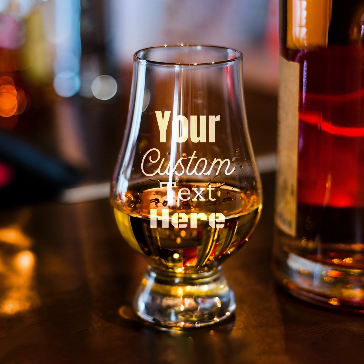 Personalized Glencairn Whiskey Glass