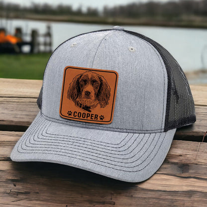 Personalized Trucker Hat with Dog Photo - Main Image
