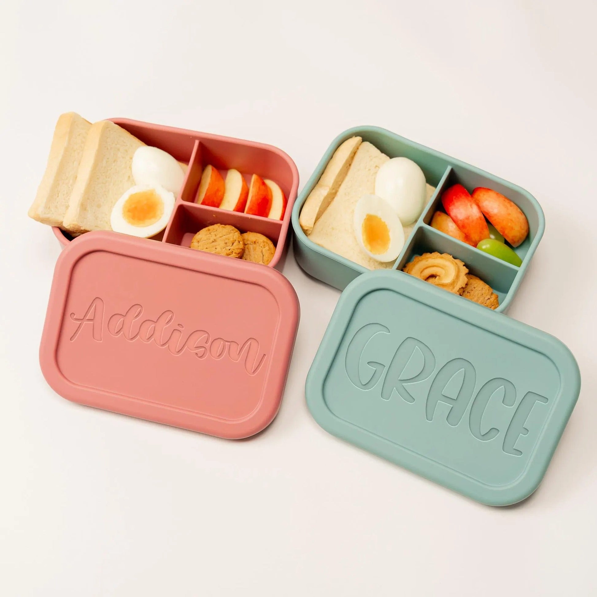 First day of school activities elementary with personalized silicone lunch box surprises