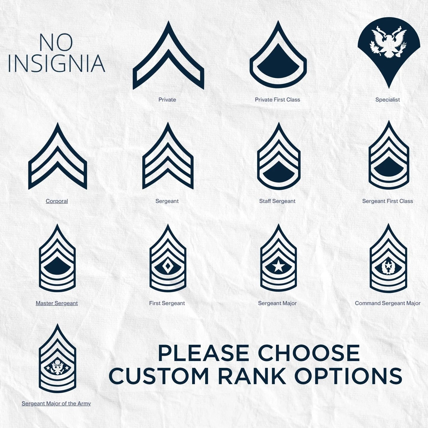 Custom engraved Personalized Army Promotion Award perfect for military appreciation gifts and recognition ceremonies  