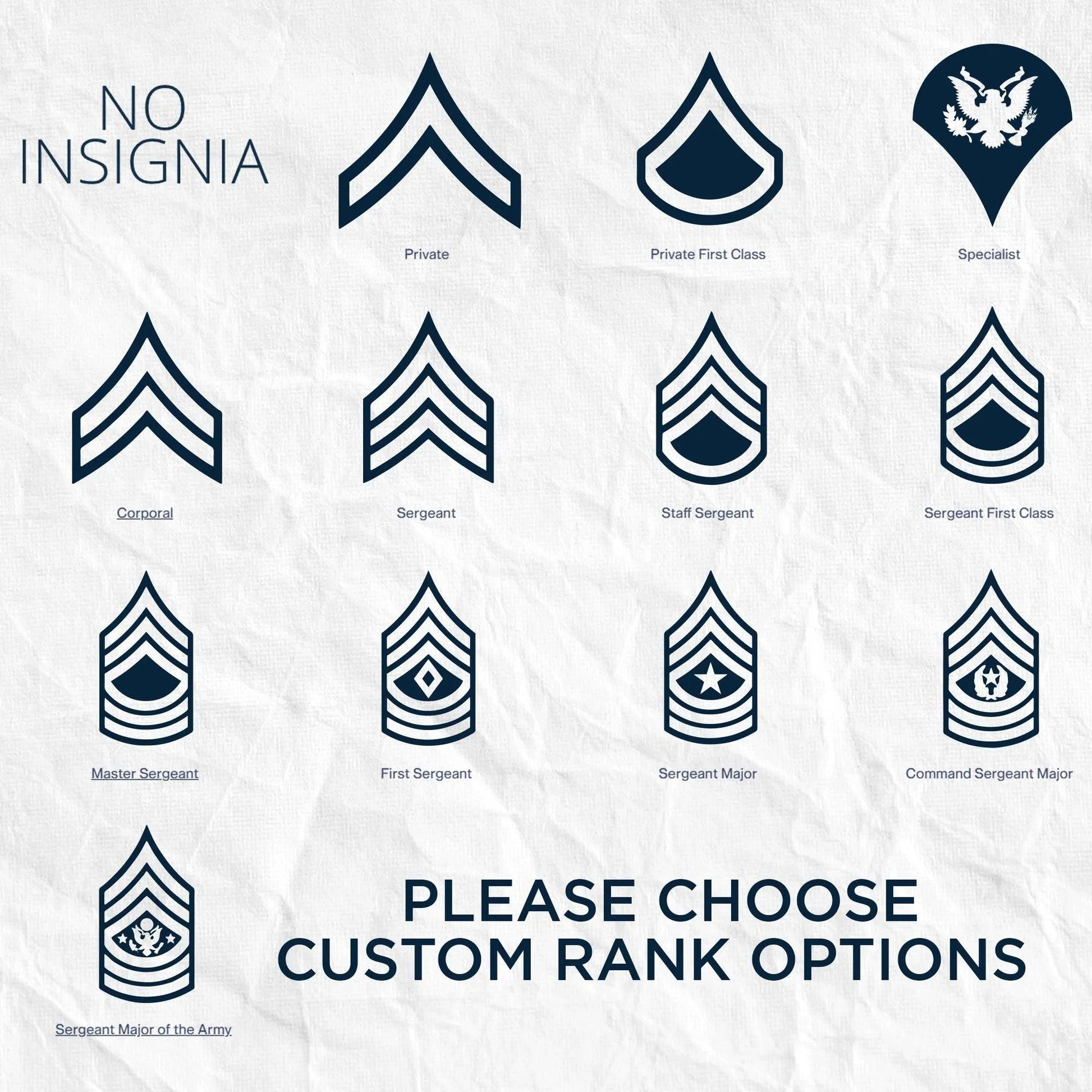 Custom engraved Personalized Army Promotion Award perfect for military appreciation gifts and recognition ceremonies  