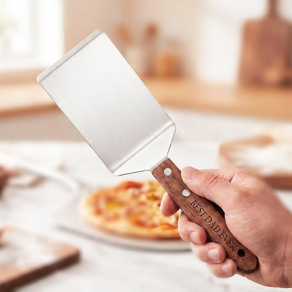 Custom engraved spatula and laser cut spatula, the perfect grilling gifts for dad and bbq gifts for dad.