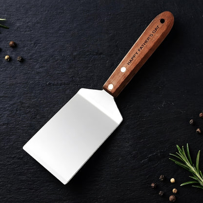 Barbecue gifts for dad featuring a spatula engraved design, a high-quality gift for a cooking dad or grilling enthusiast.
