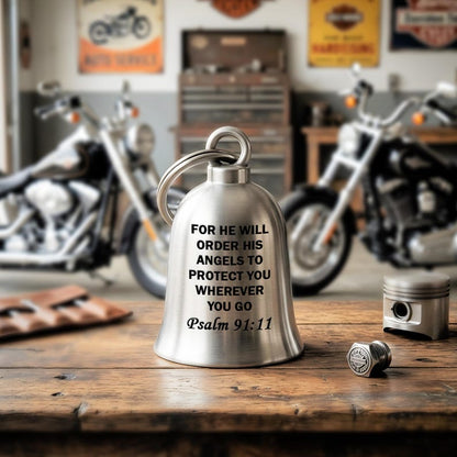 Custom gremlin bells and engraved gifts for dad, serving as a protective harley motorcycle bell for Father's Day 2026.
