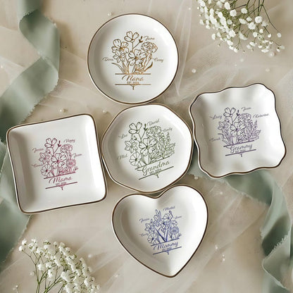 Customized mom jewelry dish for Mother's Day, making it one of the best gift ideas for her in 2026.