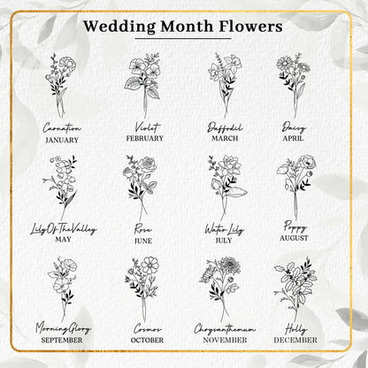Bridal shower gifts include custom tumblers for the bride with name and wedding date  