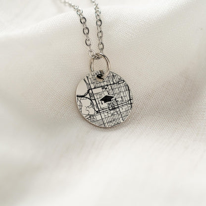 The perfect graduation necklace for the Class of 2026, offering a sentimental touch for new grads.