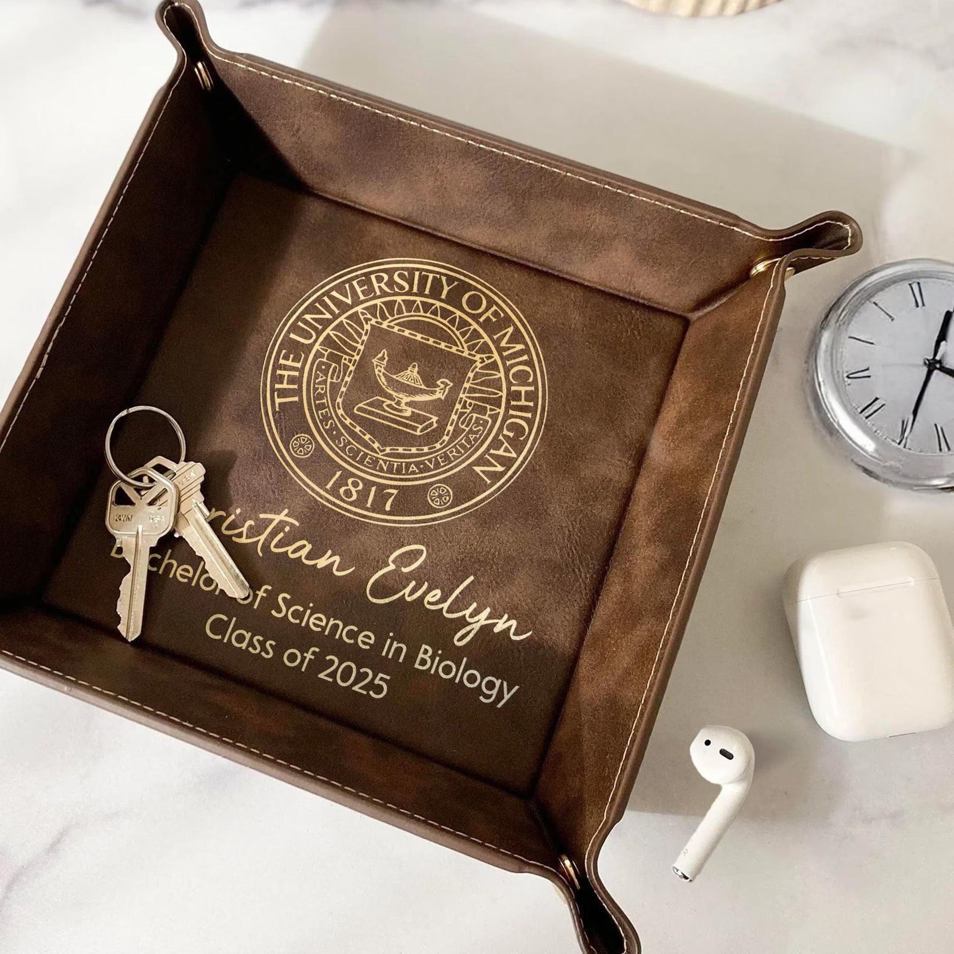Graduation gifts for college grads made special with personalized details and dates  