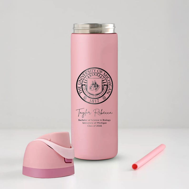 High-quality engraved graduation gifts, ideal for those seeking a durable 24oz water bottle for grads.