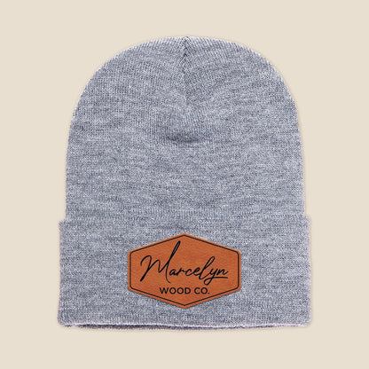The ideal custom logo beanie, this Personalized Company Logo Beanie is a custom beanie with a unique brand presence.