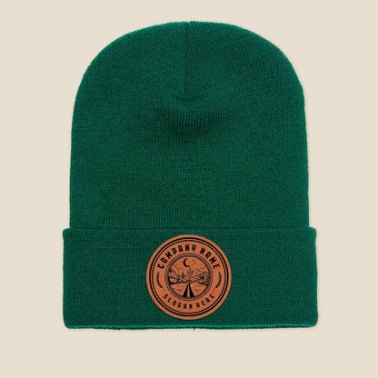 A custom Personalized Company Logo Beanie, a warm and unique corporate logo beanie for team members.