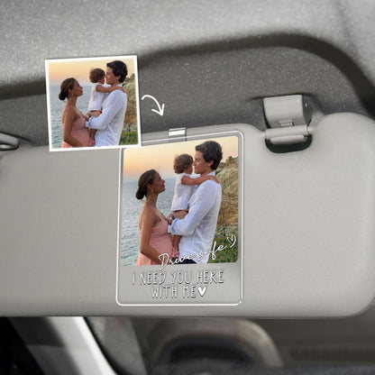 Personalized Couple Photo Car Hanging Ornament