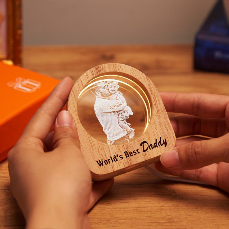 A premium Father's Day gift from son and daughter, serving as a lasting memento of family love.