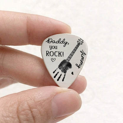 A premium Father's Day gift for guitar lovers, serving as a lasting memento for a soon to be dad.