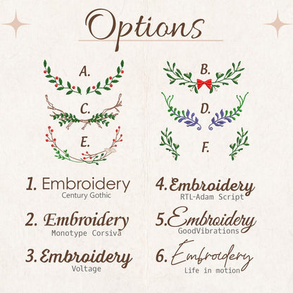 Personalized Embroidery Ornament Best Dog Lover Gifts for Dog Owners