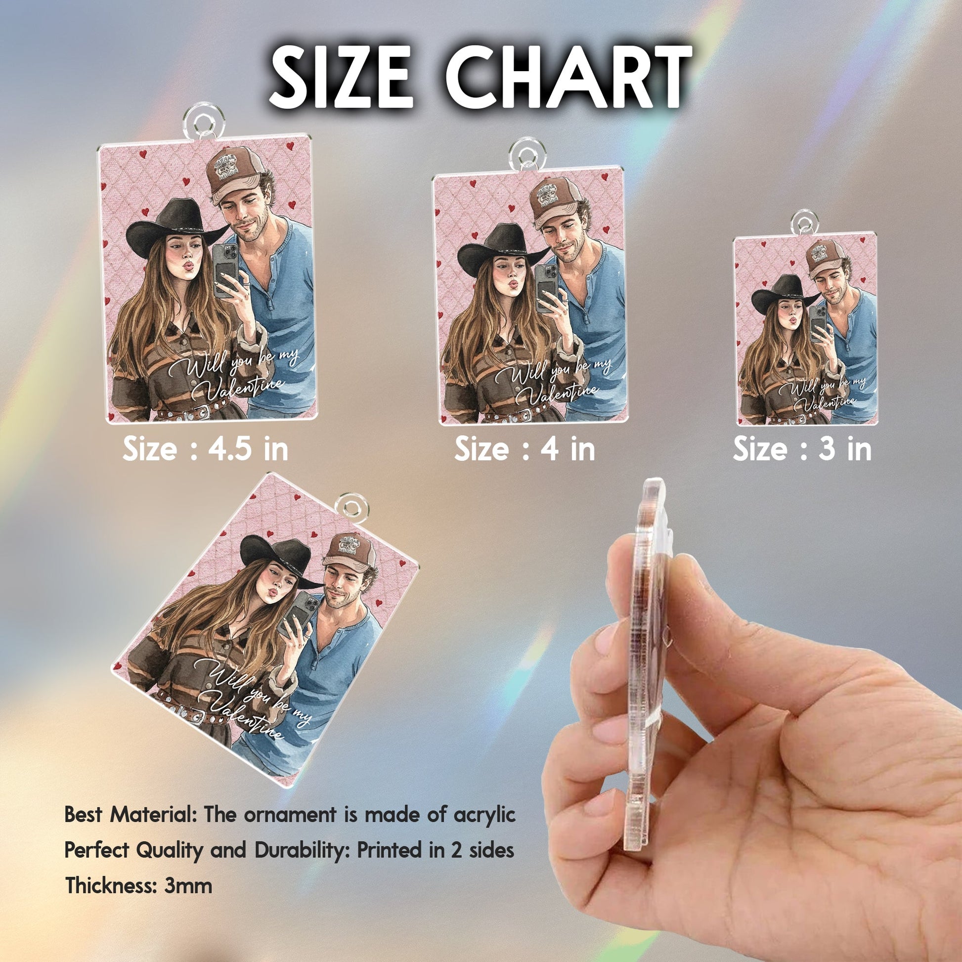 Custom car mirror charms style design, the Personalized Drive Safe Car Visor Clip is a romantic Valentine's gift for him.