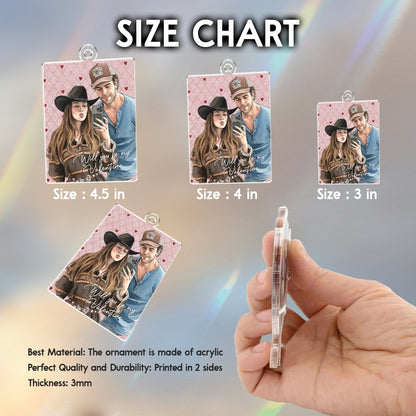 Custom car mirror charms style design, the Personalized Drive Safe Car Visor Clip is a romantic Valentine's gift for him.