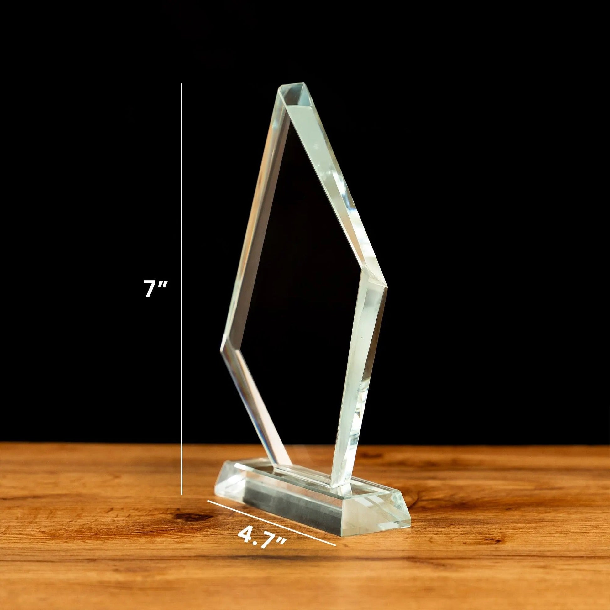 Elegant crystal Personalized Golf Tournament Crystal Award crafted as gifts for golf lovers and golf related gifts  
