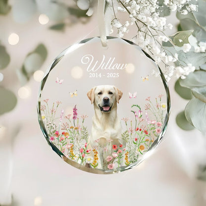 Pet Loss Gifts Custom Pet Christmas Ornament Dog Memorial Ornament
