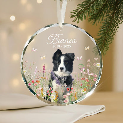 Dog Memorial Ornament Custom Pet Christmas Ornament Pet Loss Gifts