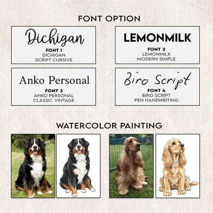 A personalized pet ornament, the Hand-Painted Pet Portrait From Photos Ornament serves as a beautiful Family Portrait with Pet Christmas Keepsake.