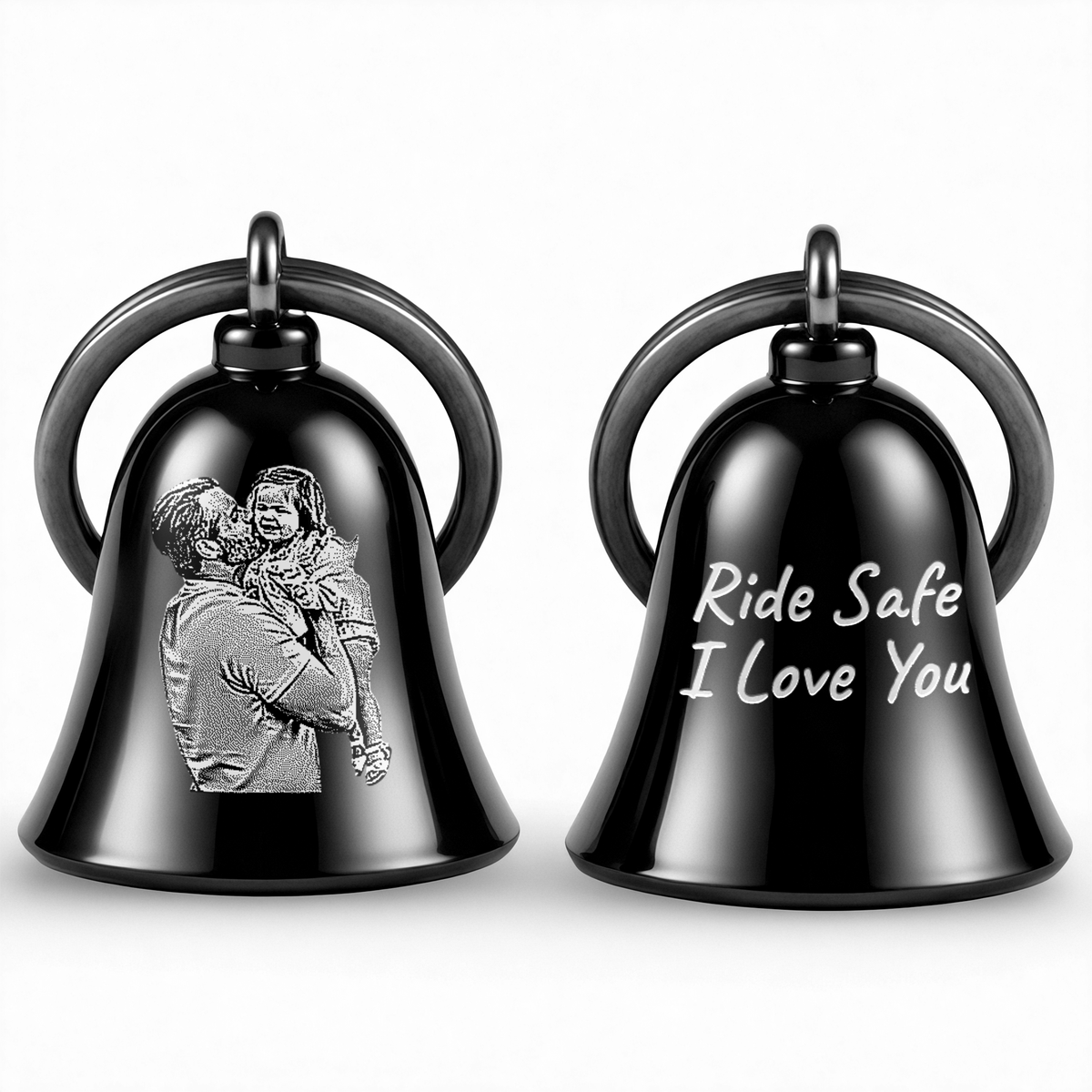 A premium Father's Day gift for biker dads, serving as a lasting memento of love and road safety.