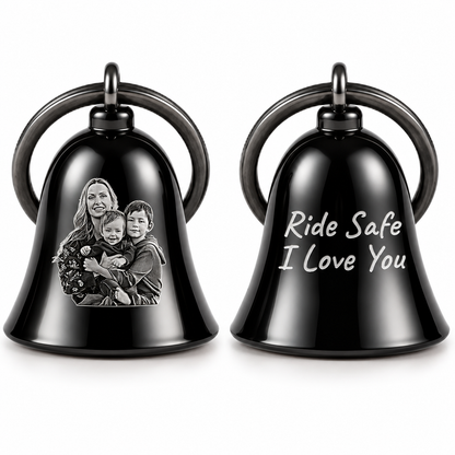 Personalized Handwriting Motorcycle Guardian Bell