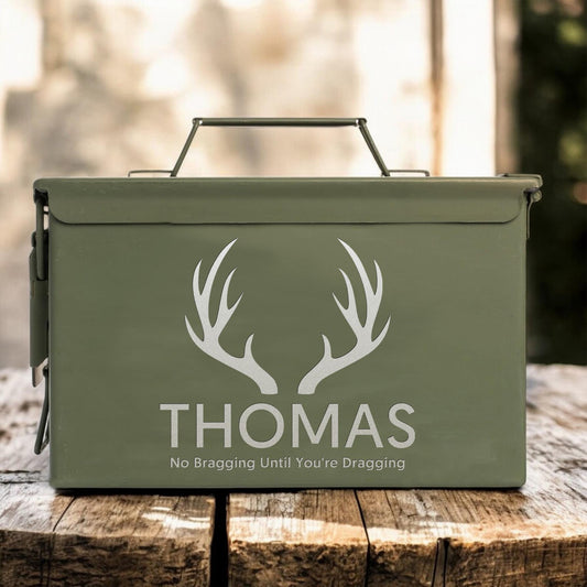 personalized hunting ammo can