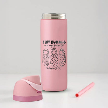 The perfect customized graduation gift, this etched water bottle is a must-have for new nursing grads.
