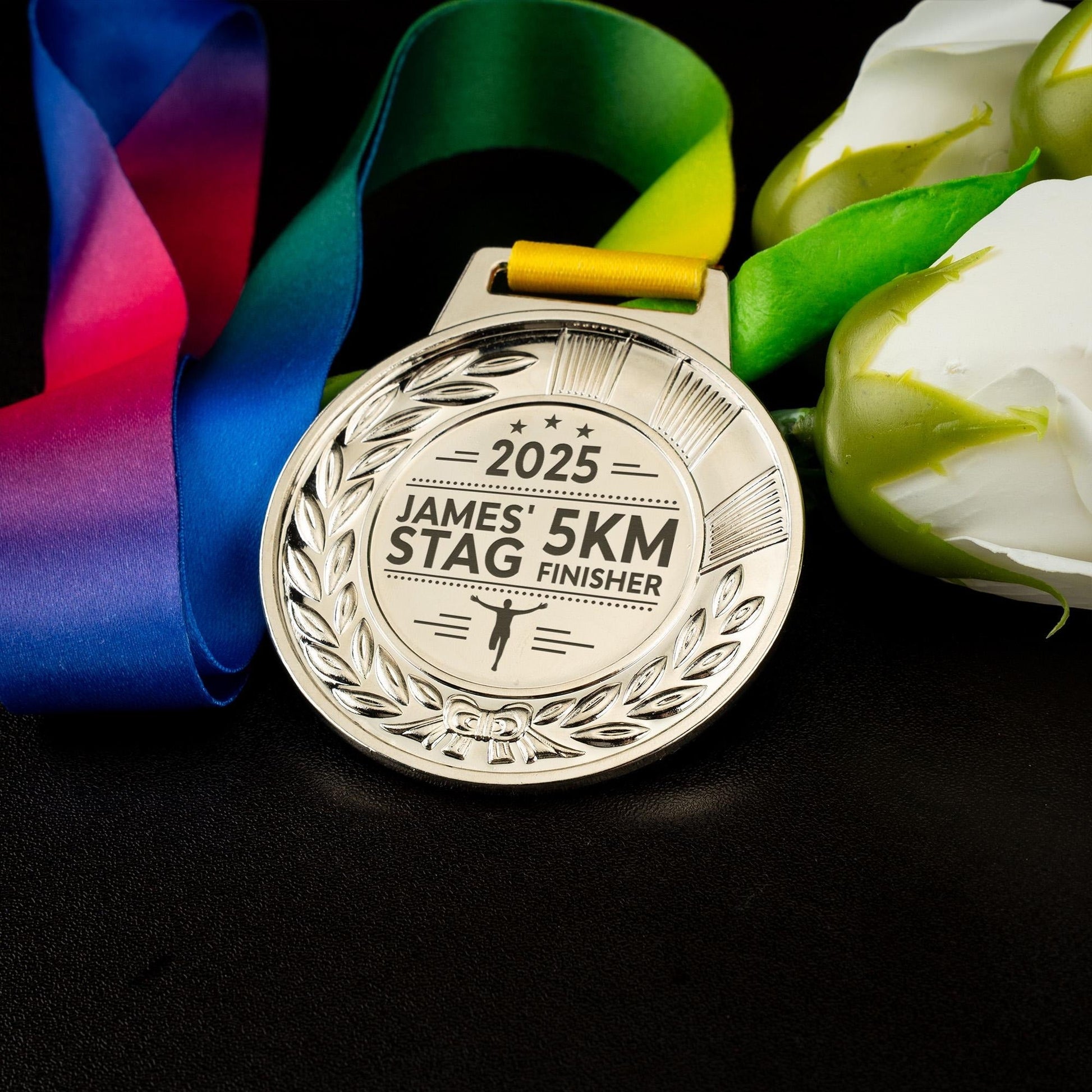 Unique Personalized Marathon Running Medal ideal for marathon medals and thoughtful gift ideas for runners  