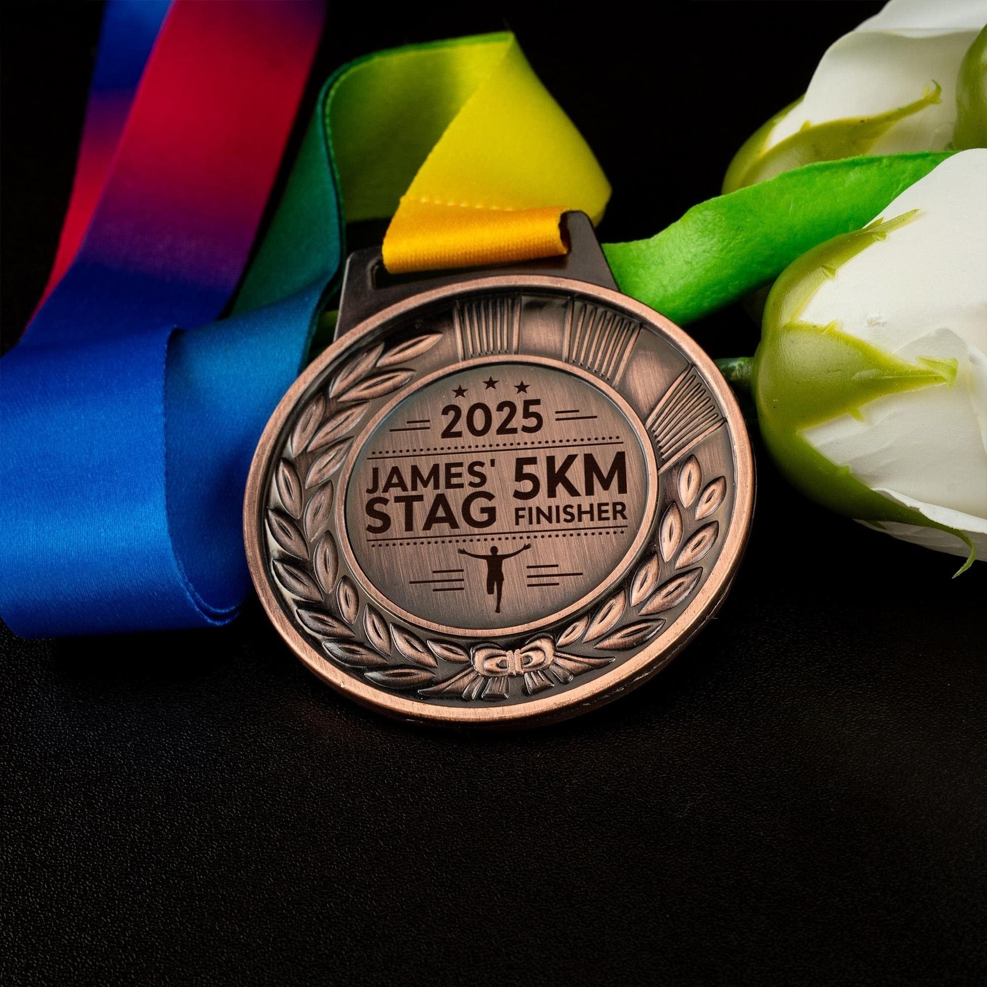 Timeless Personalized Marathon Running Medal presented as meaningful gifts for marathon runners and marathon medals  