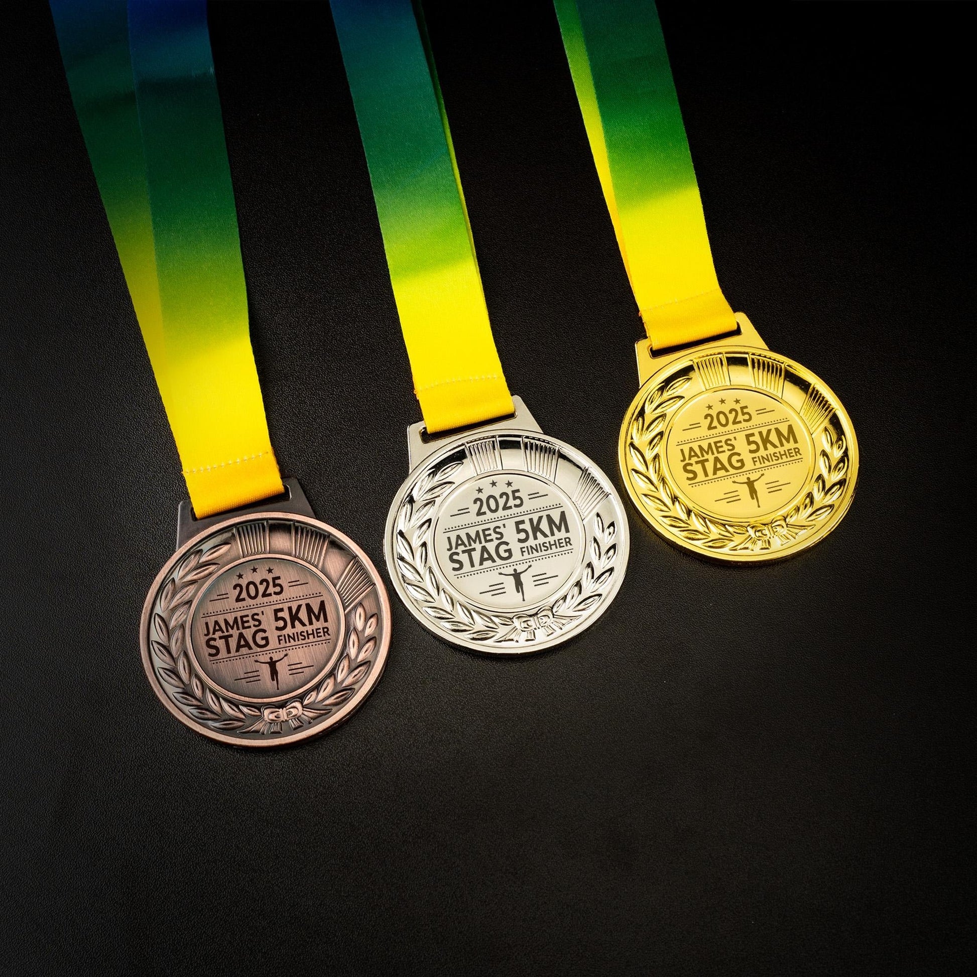 Custom Personalized Marathon Running Medal designed as lasting marathon medals and unique gifts for marathon runners  