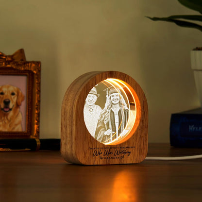 Unique light up engraved photo, making it one of the best personalized gifts for 2026 graduates.