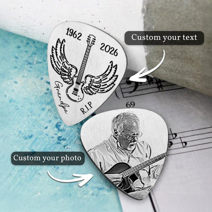 The perfect remembrance gift for guitar-playing dads, offering a deeply sentimental touch.
