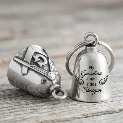 Custom motorcycle bells and personalized harley davidson gifts, serving as a touching loss of dad sympathy gift.