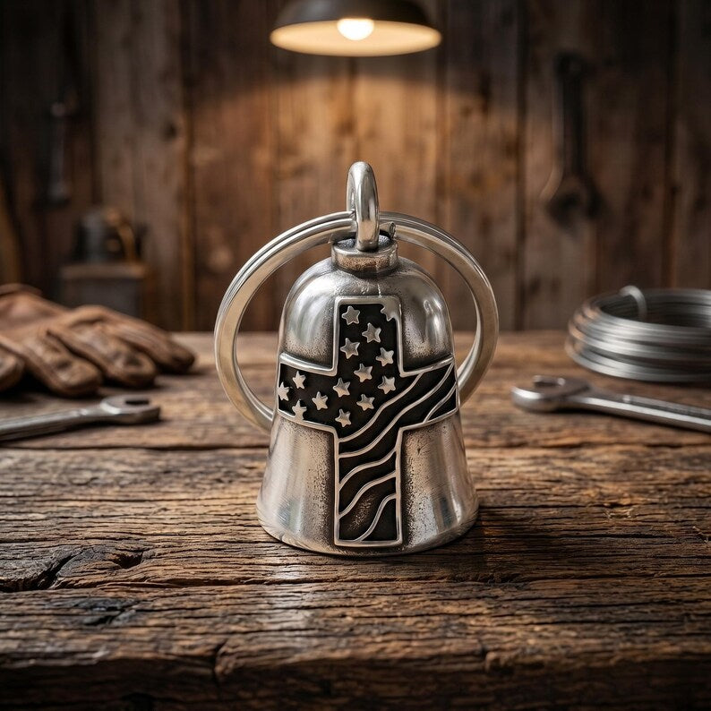 Custom motorcycle bells and custom engraved gremlin bells, perfect for motorcycle Father's Day gifts in 2026.
