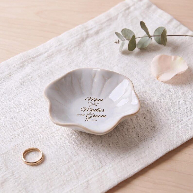 Thoughtful Mother's Day ring dish from daughter, celebrating the special bond with a custom design.