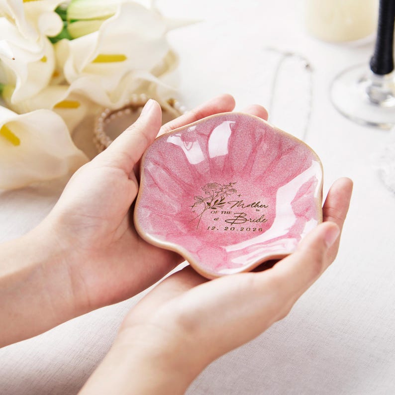 Thoughtful Mother's Day ring dish from daughter, celebrating the special bond with a custom design.