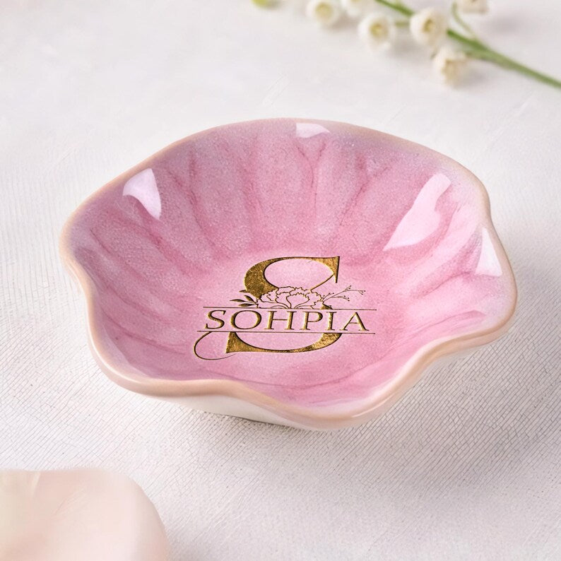 Unique bridesmaid gift ideas, featuring personalized engraving for a memorable wedding day gesture.