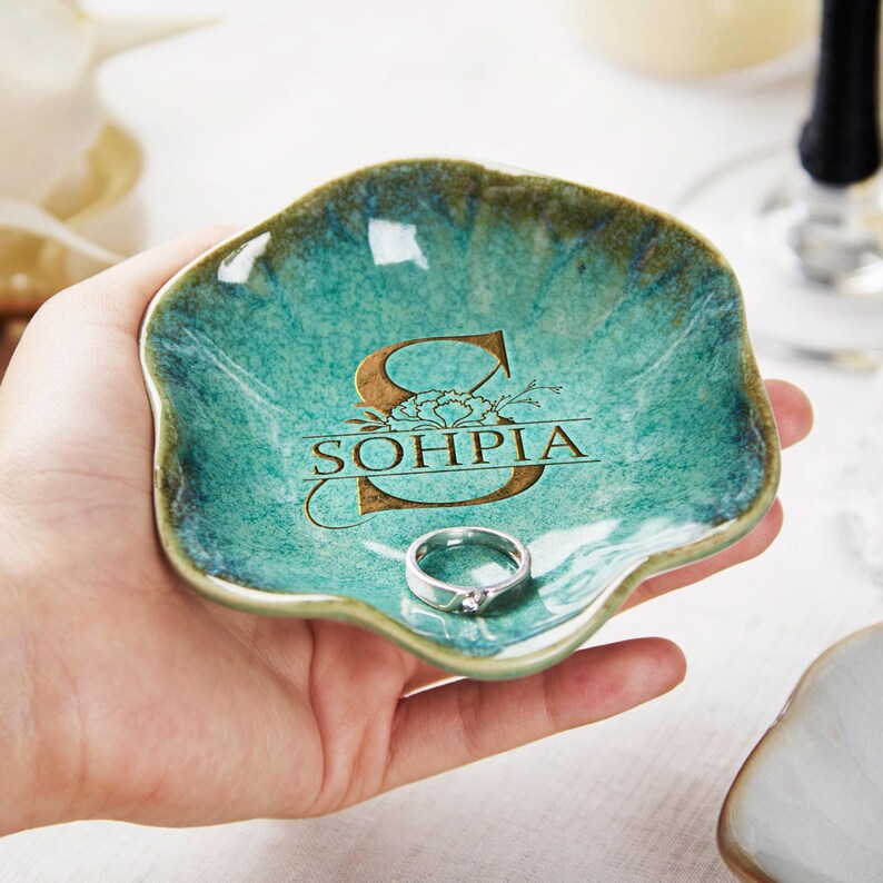 Customized mom jewelry dish for Mother's Day, making it one of the best gift ideas for her in 2026.