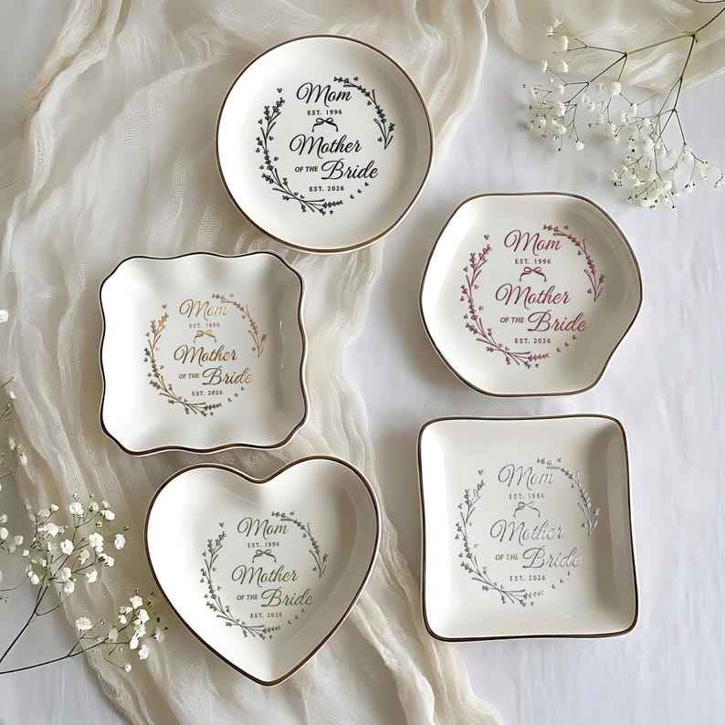 Customized mom jewelry dish for Mother's Day, making it one of the best gift ideas for her in 2026.