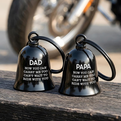 The perfect first-time dad gift, offering a sentimental and protective touch for his motorcycle.