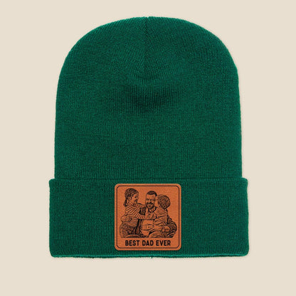 A great Christmas gift for Dad, the Personalized Photo Beanie is a custom beanie perfect for any father.
