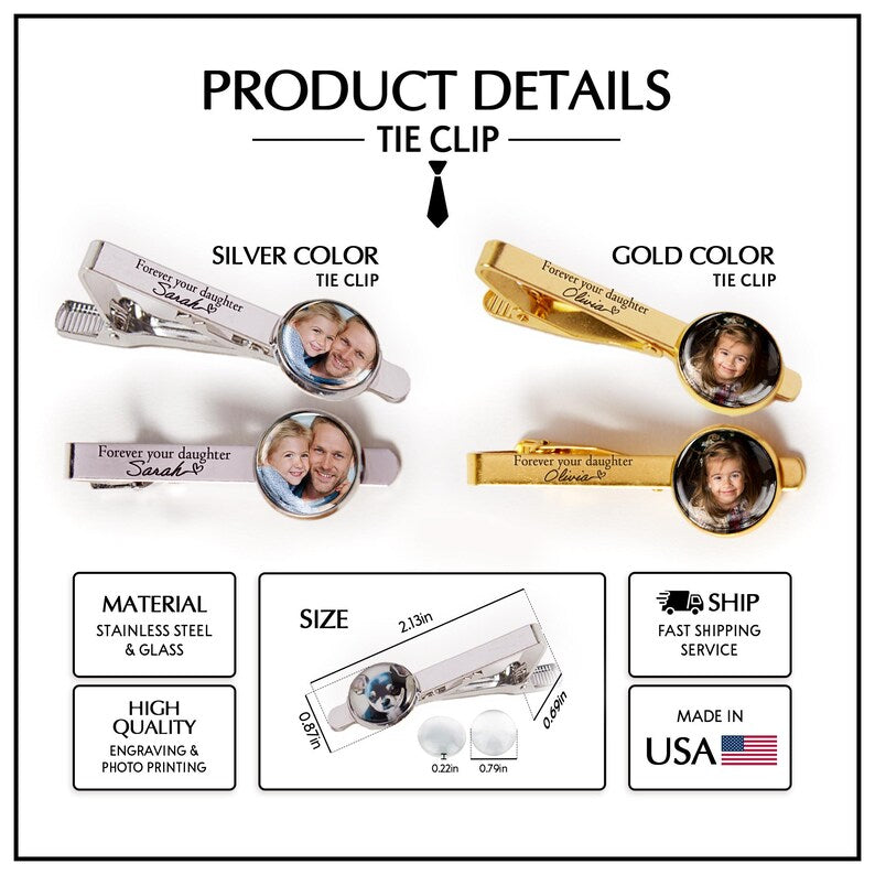 High-quality engraved graduation gifts, ideal for those seeking a personalized tie bar for 2026.
