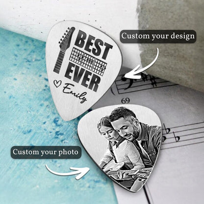 The perfect gift for guitar-playing dads, offering a sentimental touch from son and daughter.