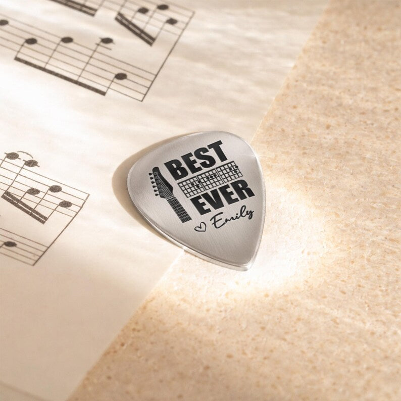 A premium Father's Day gift for guitar lovers, serving as a lasting memento of family love.