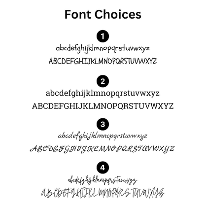 A close-up of a handwritten recipe platter, the Personalized Platter from Handwritten Recipe is an ideal ladies xmas gift.