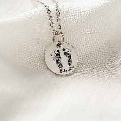 The perfect pregnancy loss gifts, the Personalized Pregnancy Loss Urn Necklace is a custom personalized memorial necklace.