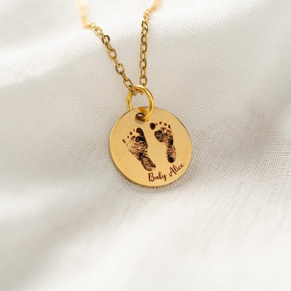 Personalized Pregnancy Loss Urn Necklace, a unique infant loss gift and custom personalized urn necklace.